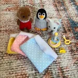Calico Critter Baby Bundle